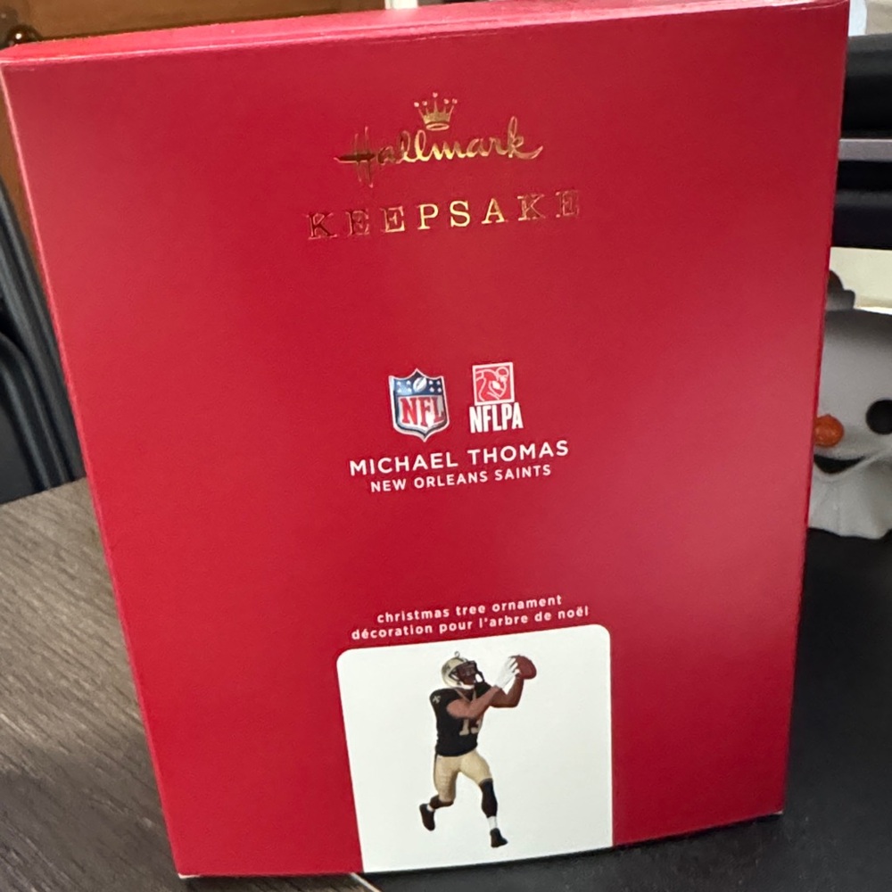 Hallmark Keepsake NFL Ornament - Red and Gold